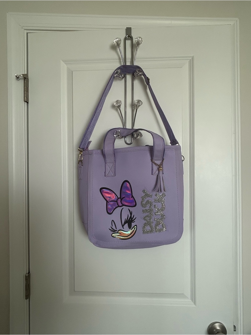Disney Daisy Duck Tote Bag with Detachable Strap